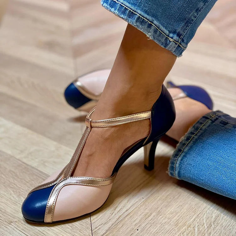 Chaussures T-Bar Rétro