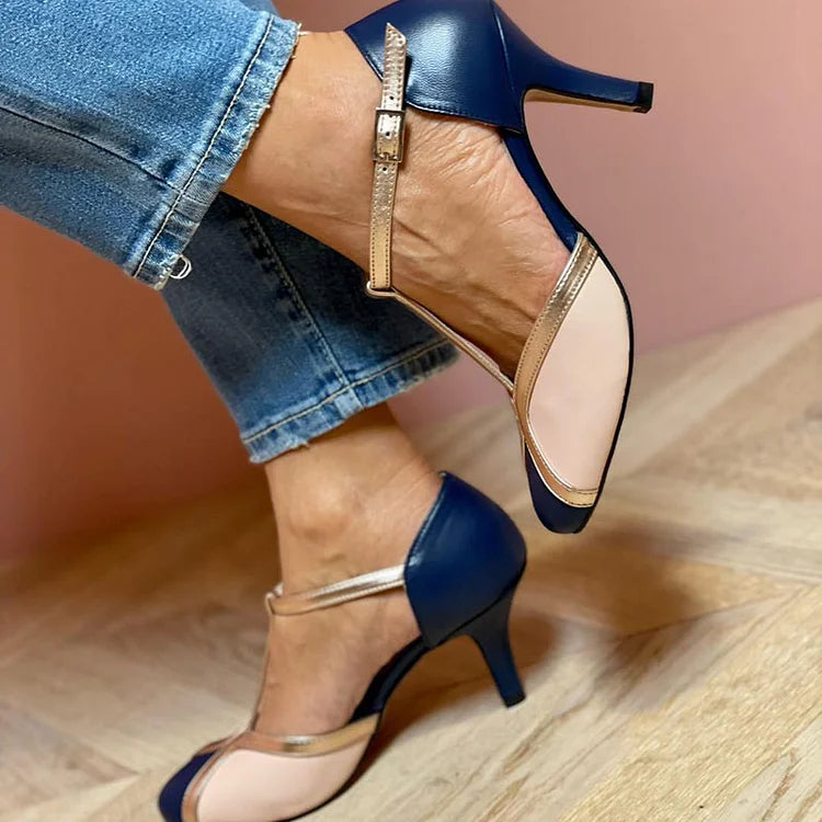 Chaussures T-Bar Rétro