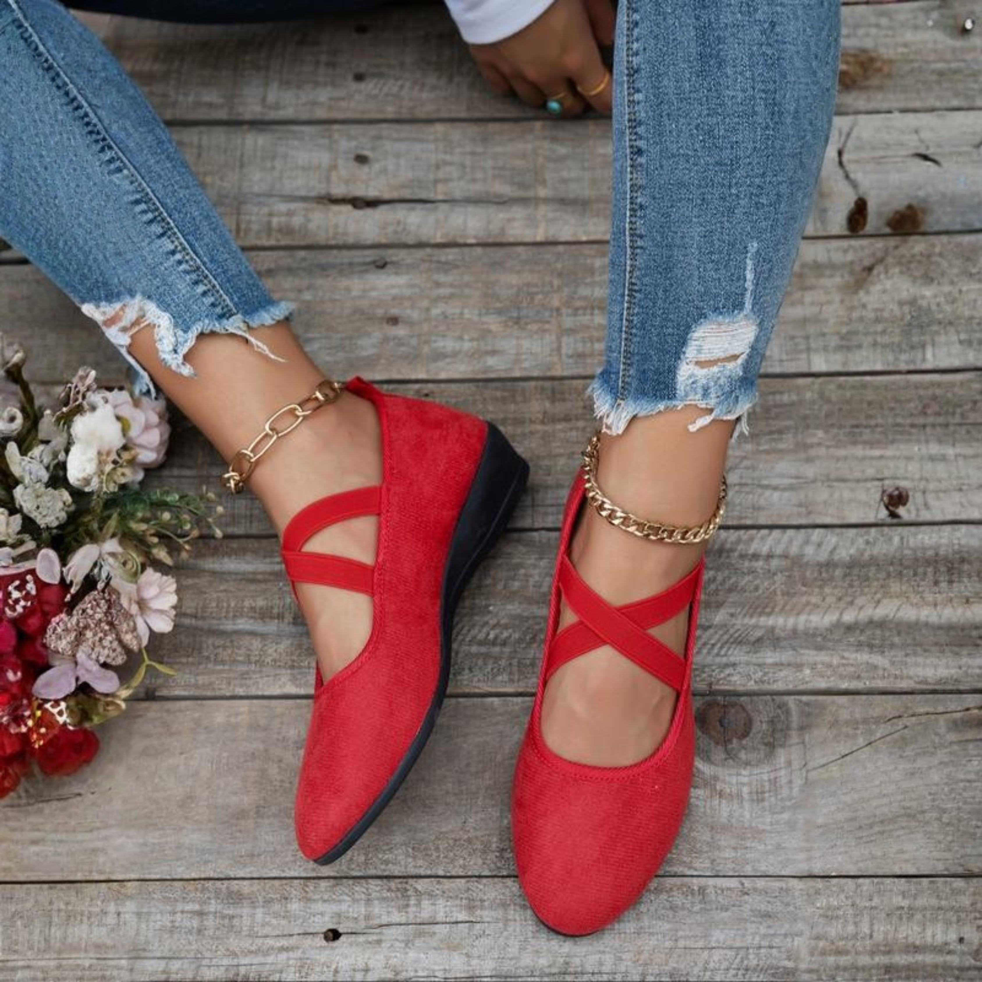 Clarins | Ballerines à talon fermé