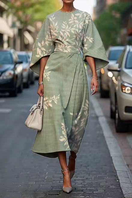 Céleste - Robe à fleurs élégante
